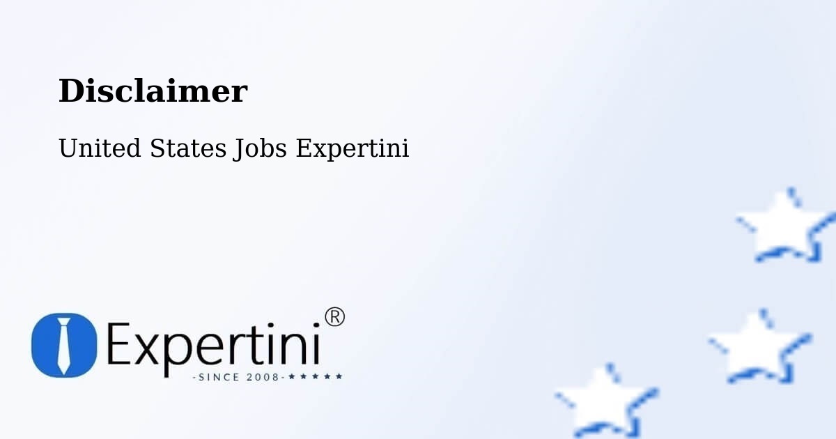 Disclaimer – Nevada - United States Jobs Expertini